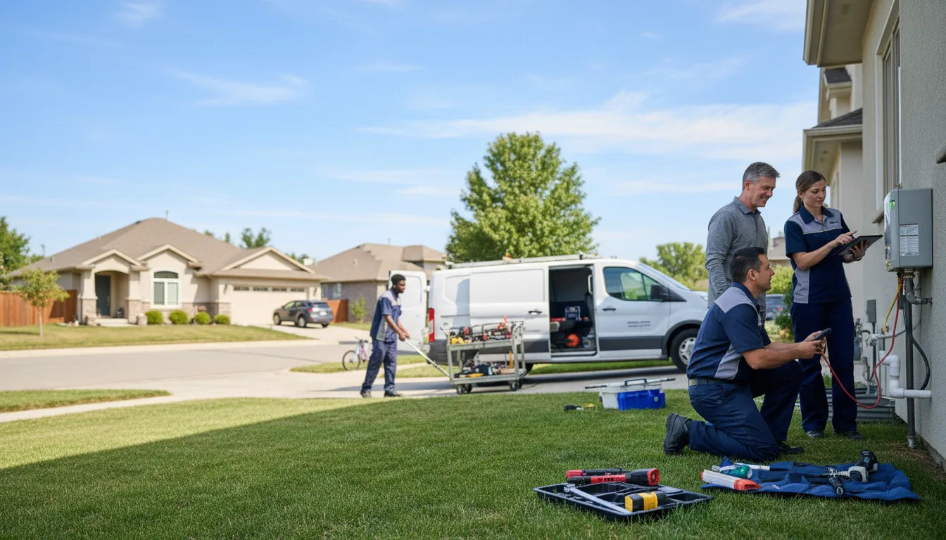 Tankless water heater service in Karnack, TX